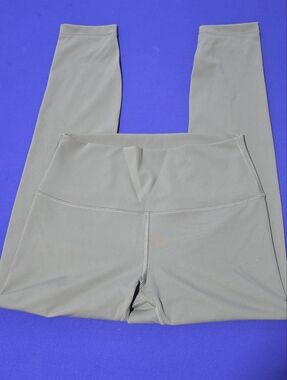 Lululemon High-Waist Performance Leggings in Olive Green